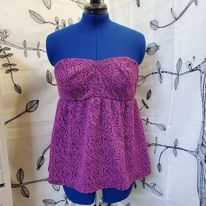 Torrid - Rose Tube Top